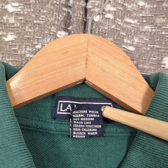 Vintage Blackduck Minnesota Green Embroidered Polo Shirt LA Loving Men's Large - Picture 7 of 8